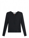 J. Lindeberg - Sanna Rib Henley Ls - Pikkade varrukatega - XL