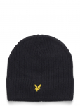 Lyle & Scott - Knitted Ribbed Beanie - Kootud m&uuml;tsid - ONE SIZE