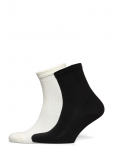 Monki - 2-Pack Pointelle Cotton Crew Socks - Tavalised sokid - 36-38