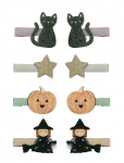 Mimi & Lula - 8 Hair Clips - Mini Halloween - Juukseklambrid - ONE SIZE