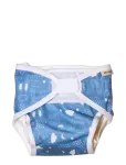 Imse Vimse - All-In-One Diaper, S 4-8 Kg, Blue Teddy - Beebitarvikud - S 4-8KG
