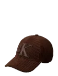 Calvin Klein - Felt Monogram Patch Cap - Nokam&uuml;tsid - ONE SIZE
