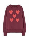 THE ANIMALS OBSERVATORY - Hearts Browned Farnet Bear Sweatshirt - Dressipluusid - 6 Y