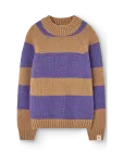 THE ANIMALS OBSERVATORY - Stripes Beife Boxfish Sweater - Pulloverid - 12 Y