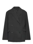 Weekday - Oversized Wool-Blend Double-Breasted Blazer - Villased jakid - L