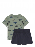 Minymo - T-Shirt+Short Set Aop - Komplektid l&uuml;hikeste varrukatega T-s&auml;rgiga - 104