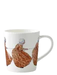 Design House Stockholm - Aunt Brown Mug With Handle - Kohvitassid - 40 CL