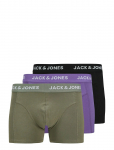Jack & Jones - Jacrob Solid Trunks 3 Pack Sn - Bokserid - M