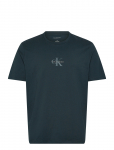 Calvin Klein Jeans - Ss 30S Micro Monologo Tee - L&uuml;hikeste varrukatega - S