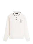 Tommy Hilfiger - Country Club Rugby Sweatshirt - Pikkade varrukatega kootud polos&auml;rgid - XXL