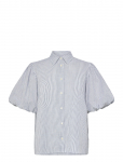 Gant - Seersucker Puff Sleeve Blouse - L&uuml;hikeste varrukatega - 44