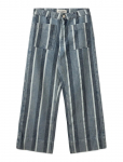 Sofie Schnoor - Toulousesw Striped Cropped Jeans - Laiad - 42