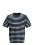 Jack & Jones - Jornorrebro Stripe Tee Ss Cn Jnr - L&uuml;hikeste varrukatega - 140