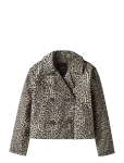 Name It - Nkfmadelin Trench Coat Short Aop - Mantlid - 134