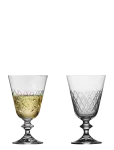 Lyngby Glas - White Wine Glass Eaton 2 Pcs - Valge veini klaasid - 23 CL