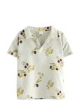 Lindex - Short-Sleeved Shirt - L&uuml;hikeste varrukatega s&auml;rgid - 110/116