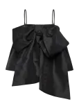 Stella Nova - Crispy Bow Top - Varrukateta - 32