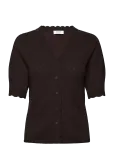 Rosemunde - Rwlaica Cashmere Crochet  Ss V-Neck - Kardiganid - XS