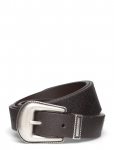 Anderson's - Western Belt - Suede Brown - 3,5-2,5 Cm - Klassikalised v&ouml;&ouml;d - 110