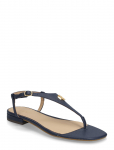 Lauren Ralph Lauren - Everley Ii Crosshatch Leather Sandal - Madalad sandaalid - 37.5