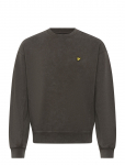 Lyle & Scott - Heavy Laundered Crew Neck Sweatshirt - Dressipluusid - XXL