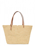 Tory Burch - Ella Structured Straw Large Tote - V&auml;ikesed &uuml;le&otilde;lakotid - ONE SIZE