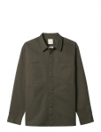 Calvin Klein - Ls Garment Wash Twill Easy Overs - Pealiss&auml;rgid - XL