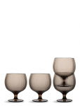 Sagaform - Billi Wine Glass Rpet, 4-Pcs - Punase veini klaasid - 35 CL