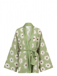 Anna + Nina - White Lotus Dreams Kimono - Hommikumantlid - ONE SIZE