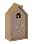 KARLSSON - Alarm Clock Modern Cuckoo Oro Mocha Brown - &Auml;ratuskellad - H 20CM