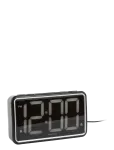 KARLSSON - Alarm Clock New Retro Black - &Auml;ratuskellad - H 9CM