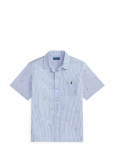 Polo Ralph Lauren - Classic Fit Sailboat Seersucker Shirt - L&uuml;hikeste varrukatega s&auml;rgid - S