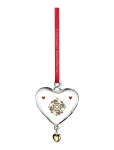 Holmegaard - Ann-Sofi Romme Annual Christmas Heart 2026 Small Clear - J&otilde;ulutarvikud - 8 CM