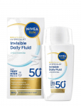 Nivea - Uv Face Invisible Daily Fluid Spf 50+ - N&auml;gu - 40 ML