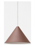 MOEBE - Ceramic Cone Pendant, Umber Brown - Rippvalgustid - 12.5X 19.5X 19.5CM