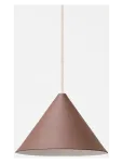 MOEBE - Ceramic Cone Pendant, Umber Brown - Rippvalgustid - 12.5X 19.5X 19.5CM