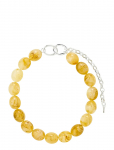 Pilgrim - Still Necklace Silver-Plated/Yellow - Statement kaelakeed - ONE SIZE