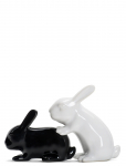 Winkee - Salt- Og Peber Dispenser - Bunny - Soola- ja pipraveskid - H10CM