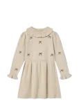 Fliink - Alon Bow Dress - Pikkade varrukatega vabaajakleidid - 2-3Y(95CM)