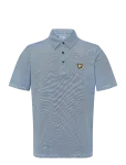 Lyle & Scott Sport - Golf Microstripe Polo - Spordi l&uuml;hikeste varrukatega polos&auml;rgid - L