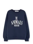 THE ANIMALS OBSERVATORY - Killifish Warm Kid Sweatshirt Brown - Dressipluusid - 4 Y