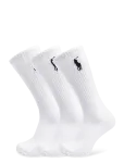 Polo Ralph Lauren - Big Pony Crew Sock 3-Pack - Tavalised sokid - ONE SIZE