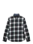 Superdry - L/S Cotton Lumberjack Shirt - Vabaaja s&auml;rgid - XXXL