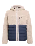 Superdry Sport - Hood Outdoor Borg Quilt Hybrid - Fliisid - XL