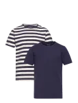 Minymo - Basic 32 -T-Shirt Ss (2-Pack) - L&uuml;hikeste varrukatega - 140