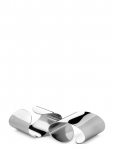 Robert Welch - Radford Napkin Ring, Set Of 2 - Salvr&auml;tikur&otilde;ngad ja -hoidjad - ONE SIZE