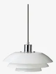 Dyberg Larsen - Opal Pendel - Rippvalgustid - &Oslash; 31 CM