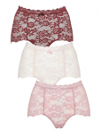 Missya - Lace Maxi 3-Pack - Hipsterid ja bokserid - S