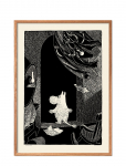PSTR Studio - Moomin X Pstr Studio - Adventure - Black & White - 50X70CM
