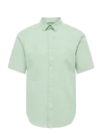 ONLY & SONS - Onscaiden Life Ss Solid Linen Blend Noos - L&uuml;hikeste varrukatega - M